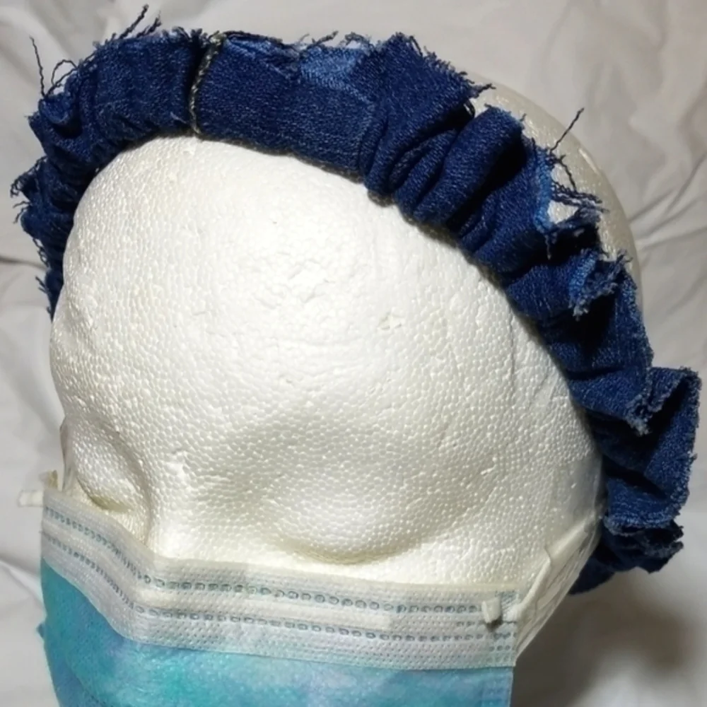 Tasty Raw Edge Denim HEADBANZ 